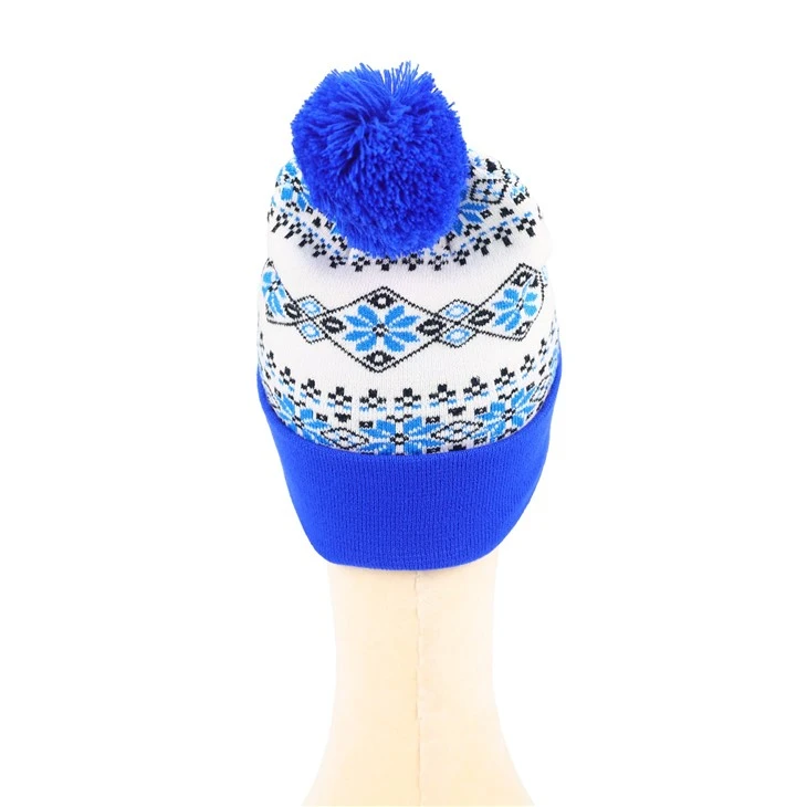 Blue Santa Beanie