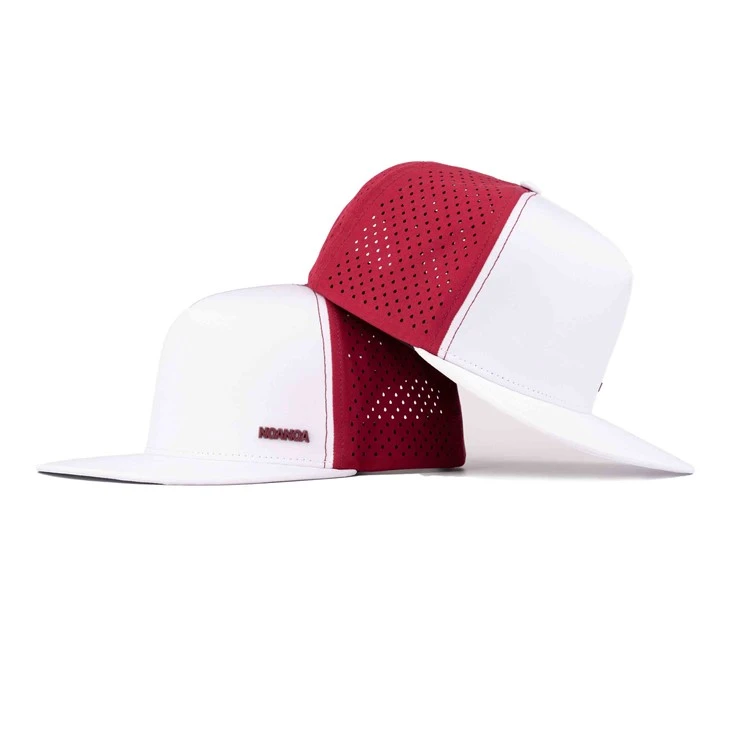 TCAP Özel Düz Kenarlı Metal Yama Şapka Golf Snapback Su Geçirmez Şapka